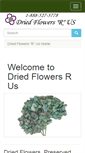 Mobile Screenshot of driedflowersrus.com