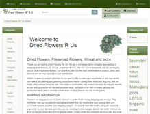 Tablet Screenshot of driedflowersrus.com
